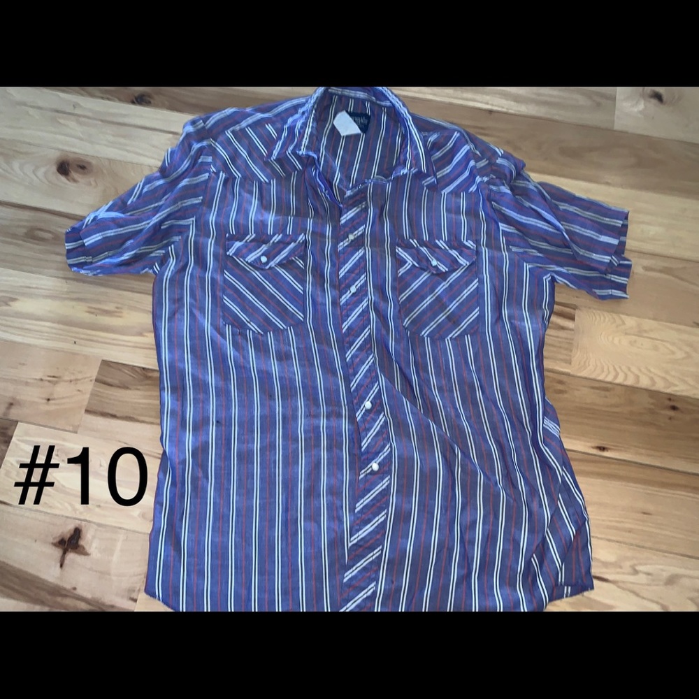 Vintage wrangler button down